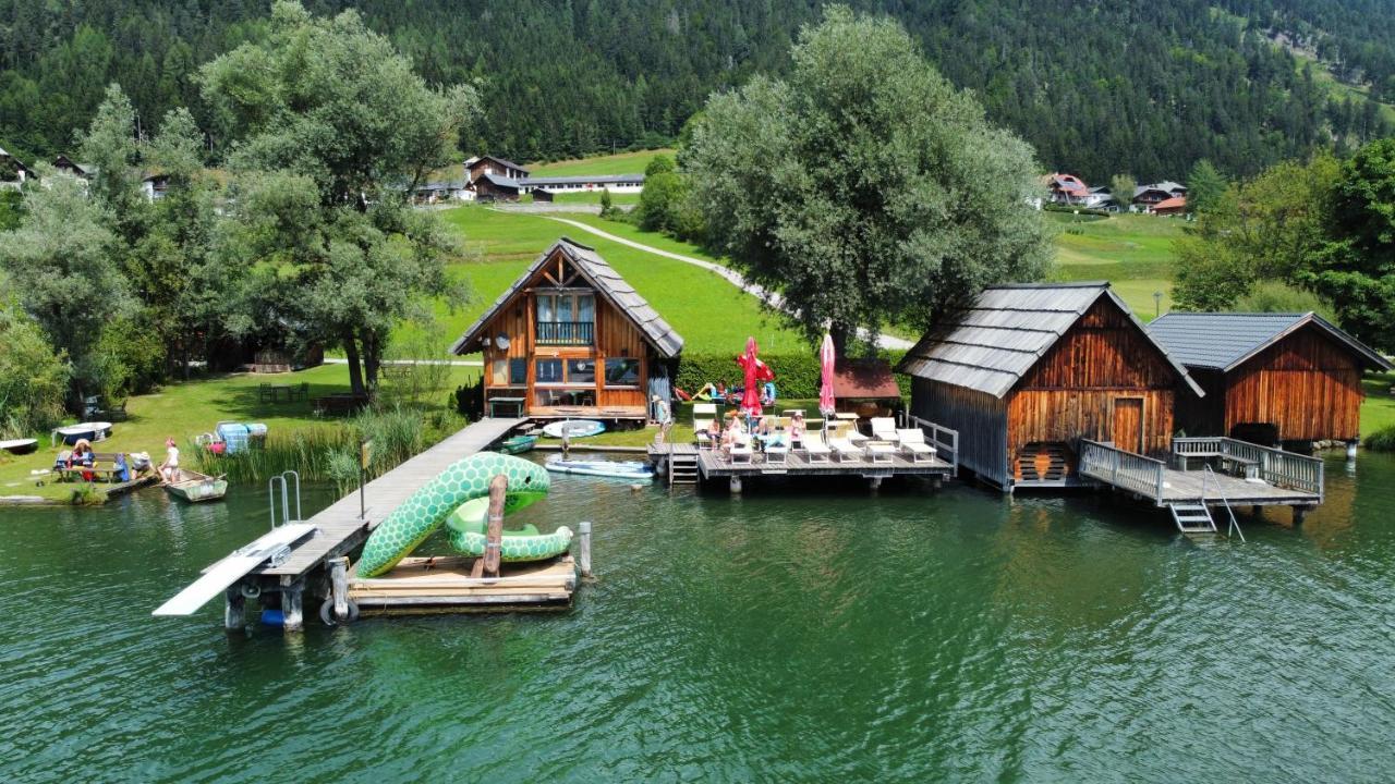 Erdhaeuser Und Apartments Mit Seeblick Und Alleinlage Weissensee Kültér fotó